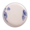 Cream - Round Plate 25cm - Dĩa tròn vành 25cm The Nón Lá (Bonjour Vietnam collection)