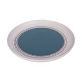  Blanche - Round Plate 28cm - Dĩa tròn vành 28cm lộc phát lòng xanh ngọc bích 