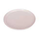  Beige - Round Plate 28cm - Dĩa tròn vành 28cm màu be (Sandy collection) 
