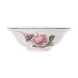  Cream - Bowl 17.5cm - Bát chiết yêu 17.5cm màu kem hoa mẫu đơn (Peony collection) 