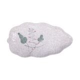  Blanche - Banana Leaf Plate 27cm - Dĩa lá chuối cạn 27cm phun vẽ lá (Leaf Dance collection) 