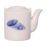  Cream - Soy Sauce Pot w/ Lid 150ml - Bình tương 150ml The Nón Lá (Bonjour Vietnam collection) 