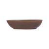  Cocoa - Leaf Plate 16 x 8cm - Dĩa chiếc lá 16 x 8cm nâu trổ (matte) 