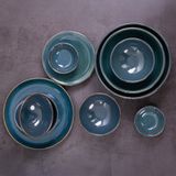  Seaweed - Family Set 10pcs - Bộ bàn ăn 4 người xanh rêu (10 món) 