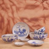  Le Coq - Family Set 10pcs - Bộ bàn ăn 4 người thôn quê (10 món) 