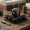 Noir - Tea Set 1L (6 pax) - Bộ bình trà 1L màu đen 3 - Không hộp