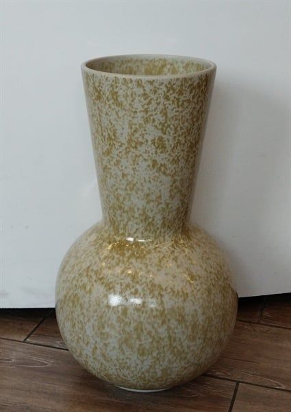  Vase 40cm - Bình bầu cao 40cm xanh ngọc (matte) phun bơ 