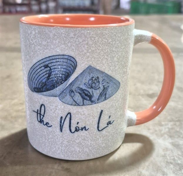  Blanche - Mug 330ml - Ca đứng 330ml lộc phát lòng cam The Nón Lá (Bonjour Vietnam collection) 