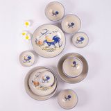  Le Coq - Family Set 10pcs - Bộ bàn ăn 4 người sắc màu thôn quê (10 món) 