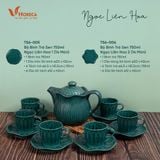 Lotus - Tea Set 750ml (6 pax) - Bộ bình trà sen 750ml Ngọc Liên Hoa 1 - Không hộp 