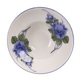  Cream - Bowl 11cm - Bát chiết yêu 11cm màu kem hoa mẫu đơn xanh (Peony collection) 