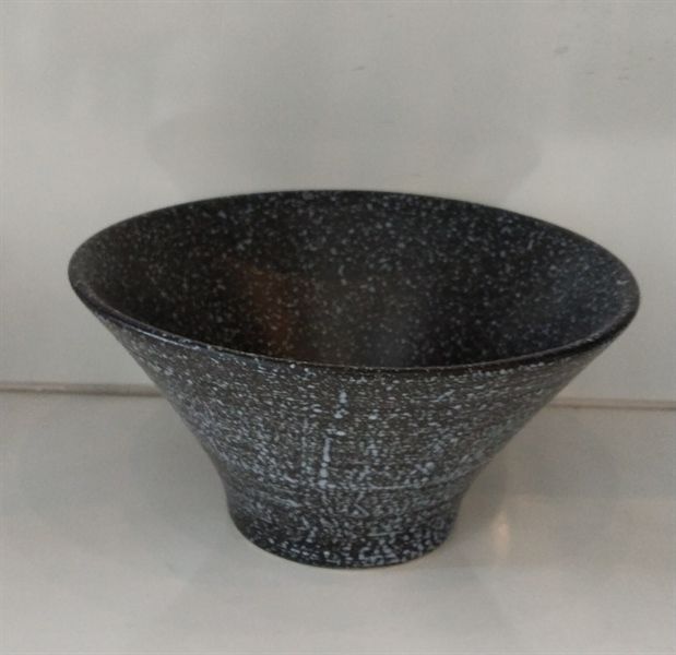  Universe - Bowl 20 x 10cm - Tô loe 20 x 10cm đen phun trắng 