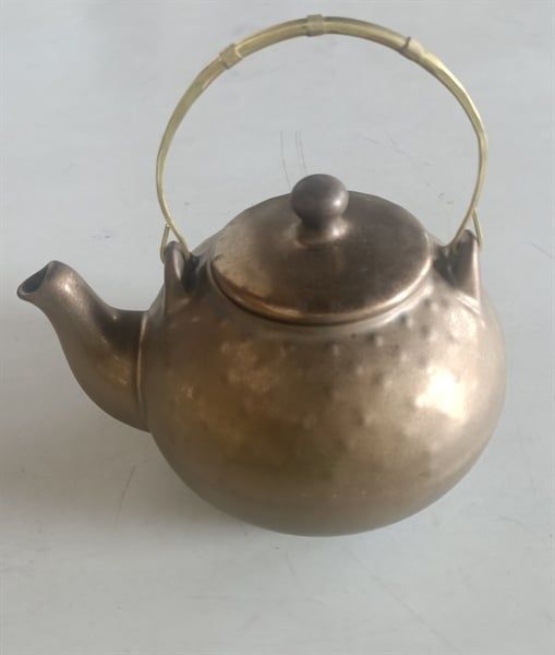  Ancient - Teapot 550ml - Bình trà bầu 550ml nâu đồng 