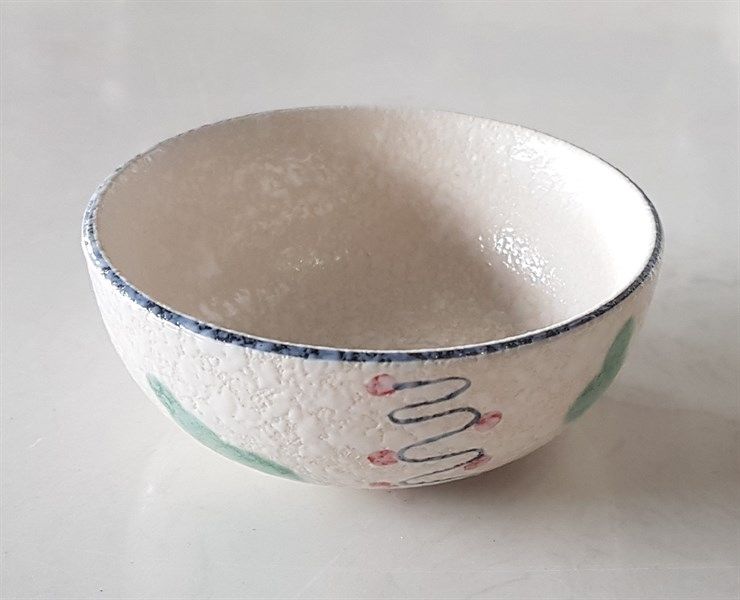  Blanche - Sauce Dish 9.5cm - Chén chấm 9.5cm phun vẽ lá (Leaf Dance collection) 