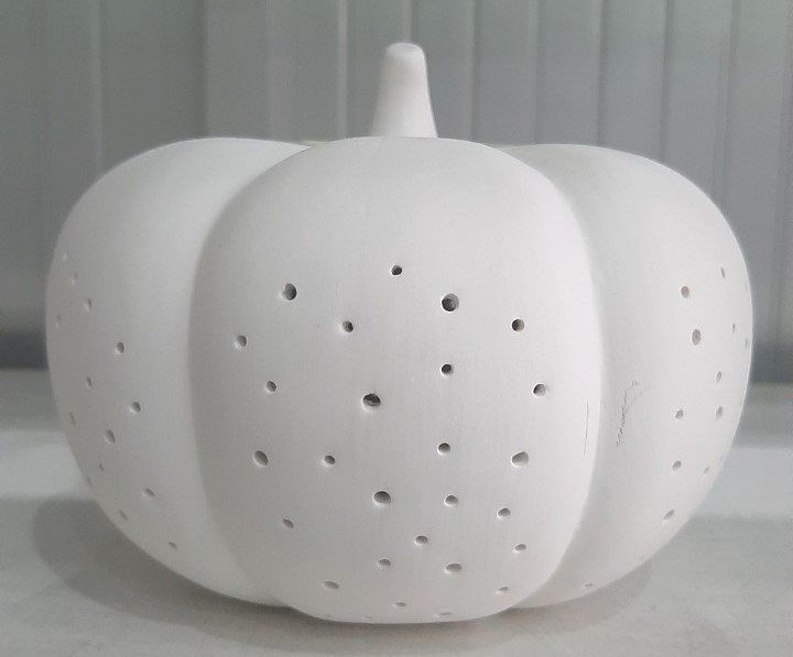  Décor - Lampshade 12.7 x 16.5cm - Chụp đèn hình trái bí 12.7 x 16.5cm màu trắng (WEST ELM) 