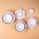  Blanche Neige - Family Set 10pcs - Bộ bàn ăn 4 người sen tuyết trắng (10 món) 