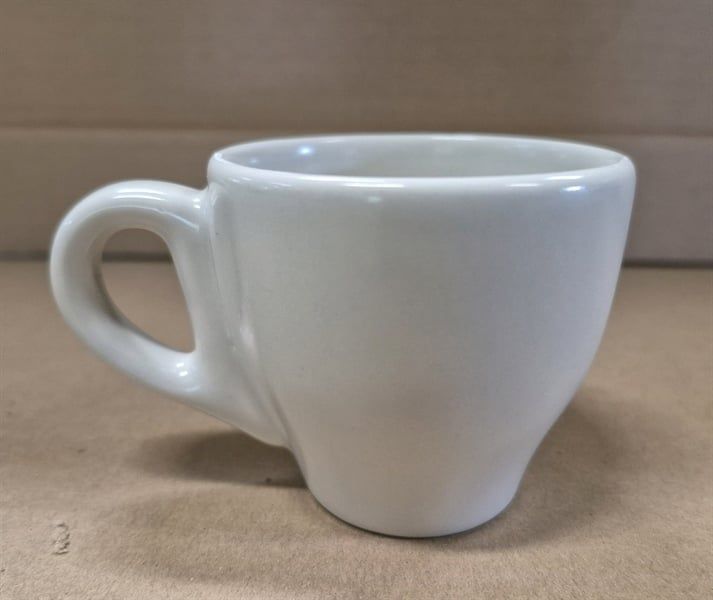  Cream - Cup 80ml - Tách bầu 80ml màu kem (matte) 