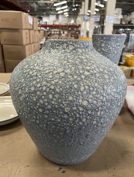  Vase 38cm - Bình bầu 38cm san hô xanh 