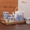  Cream - Tea Set 1L (6 pax) - Bộ bình trà 1L "Mục Đồng" 