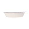  Cream - Oval Bowl 33.5 x 23 x 7.5cm - Tô oval 33.5 x 23 x 7.5cm màu kem hoa mẫu đơn (Peony collection) 