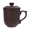 Terracotta - Cup - Ca bầu có nắp 350ml nhất chi mai tử sa phun kem