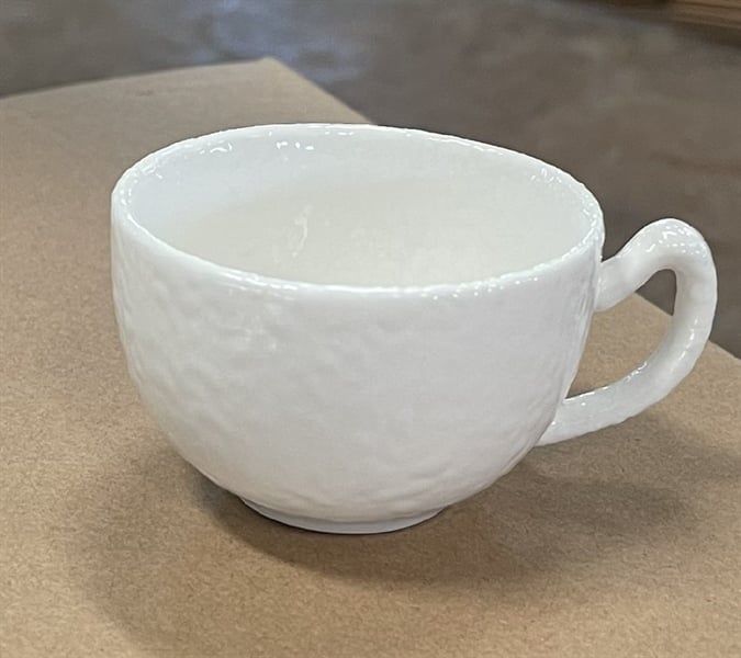  Blanche Neige - Tea Cup 70ml - Tách trà tròn 70ml tuyết trắng bóng 