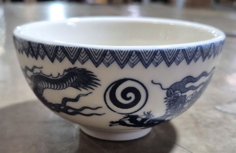  Cream - Rice Bowl 11.5 x 6cm - Chén cơm 11.5 x 6cm màu kem Song Long 