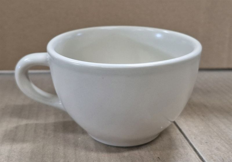  Cream - Cup 240ml - Tách bầu 240ml màu kem (matte) 