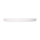  Blanche - Round Flat Plate 37cm - Dĩa tròn vành đứng 37cm lộc phát lòng nâu đồng 