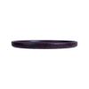  Lava - Round Flat Plate 26cm - Dĩa tròn vành đứng 26cm đen phun hạt đỏ 