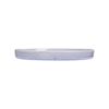  Blue Snowy - Round Flat Plate 22cm - Dĩa tròn vành đứng 22cm bông tuyết xanh (Sandy collection) 