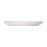  Blanche - Round Plate 18cm - Dĩa tròn vành 18cm lộc phát bắt chỉ nâu đồng viền trong lòng 