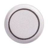  Blanche - Round Plate 18cm - Dĩa tròn vành 18cm lộc phát bắt chỉ nâu đồng viền trong lòng 