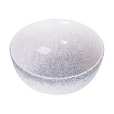  Cream - Round Bowl 20cm - Tô tròn 20cm màu kem phun lòng đen 