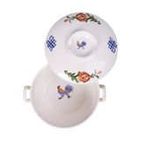  Blanche Neige - Bowl w/ Lid 15cm - Thố có nắp 15cm tuyết trắng bóng Sắc Màu Thôn Quê (Le Coq collection) 