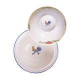  Bowl w/ Lid w/o Handle 16cm - Thố có nắp không quai 16cm Sắc Màu Thôn Quê (Le Coq collection) 