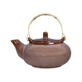  Ombré - Tea Set 350ml (6 pax) - Bộ bình trà 350ml Nâu Trầm 3 - Không hộp 