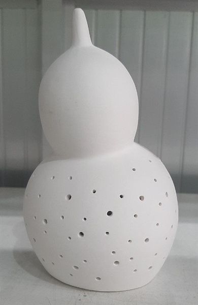  Décor - Lampshade 17.7 x 10.1cm - Chụp đèn hình trái bầu 17.7 x 10.1cm màu trắng (WEST ELM) 