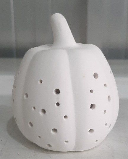  Décor - Lampshade 7.6 x 3cm - Chụp đèn hình trái bí 7.6 x 3cm màu trắng (WEST ELM) 