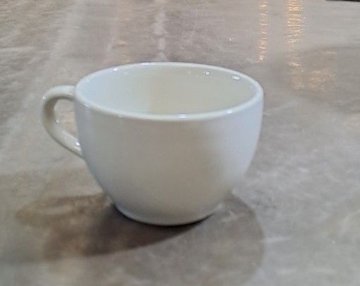  Cream - Cup 240ml - Tách bầu 240ml màu kem 