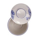  Cream - Bowl w/ Lid 21cm - Thố có nắp 21cm The Nón Lá (Bonjour Vietnam collection) 