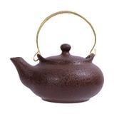  Terracotta - Tea Set 350ml (4 pax) - Bộ bình trà 350ml tử sa phun kem 5 - Không hộp 