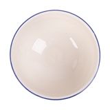  Cream - Rice Bowl 11.5 x 6cm - Chén cơm 11.5 x 6cm màu kem hoa mẫu đơn xanh dương (Peony collection) 