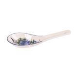  Cream - Spoon 13cm - Muỗng 13cm màu kem hoa mẫu đơn xanh (Peony collection) 