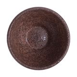  Terracotta - Tea Cup 7 x 4.3cm - Ly trà bầu 7 x 4.3cm tử sa phun kem 