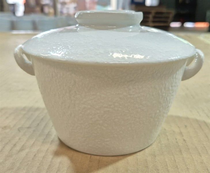  Blanche Neige - Bowl w/ Lid 14cm - Thố có nắp 14cm tuyết trắng bóng 