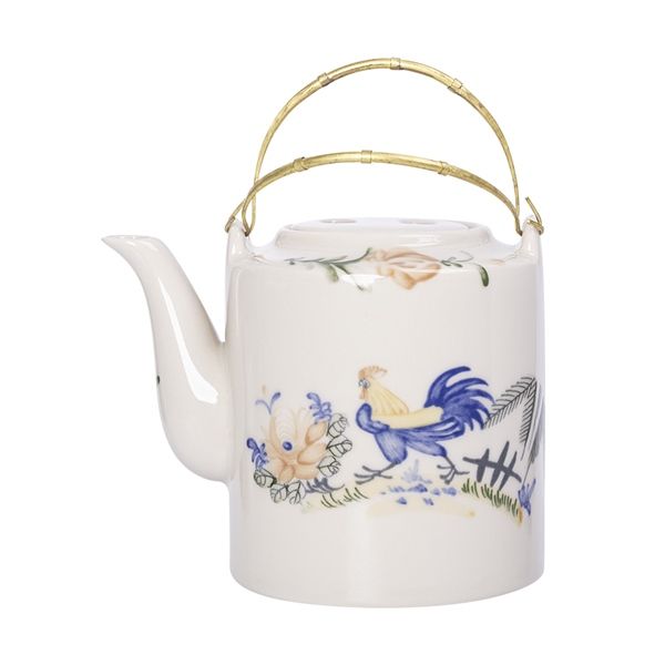  Cream - Teapot 750ml - Bình trà 750ml Sắc Màu Thôn Quê (Le Coq collection) 