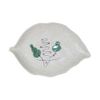 Blanche - Leaf Plate 25 x 2.8cm - Dĩa chiếc lá 25 x 2.8cm phun vẽ lá (Leaf Dance collection)