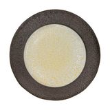  Corail - Round Plate 25cm - Dĩa tròn 25cm lộc phát vành san hô đen lòng vàng 