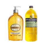  Bộ Dầu Tắm Hạnh Nhân Và Chai Refill 